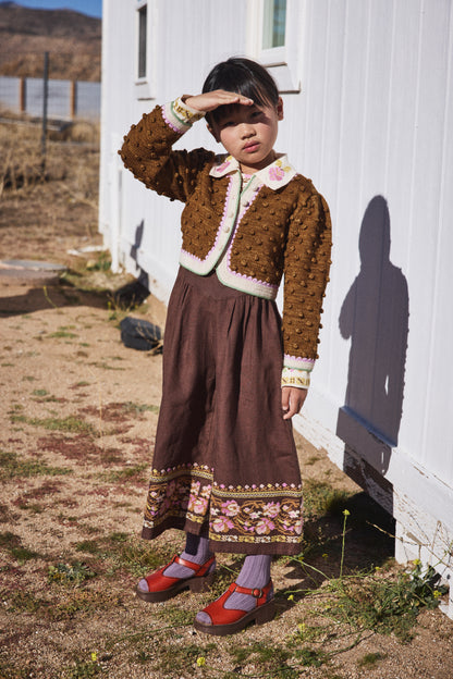 Posy Popcorn Cardigan