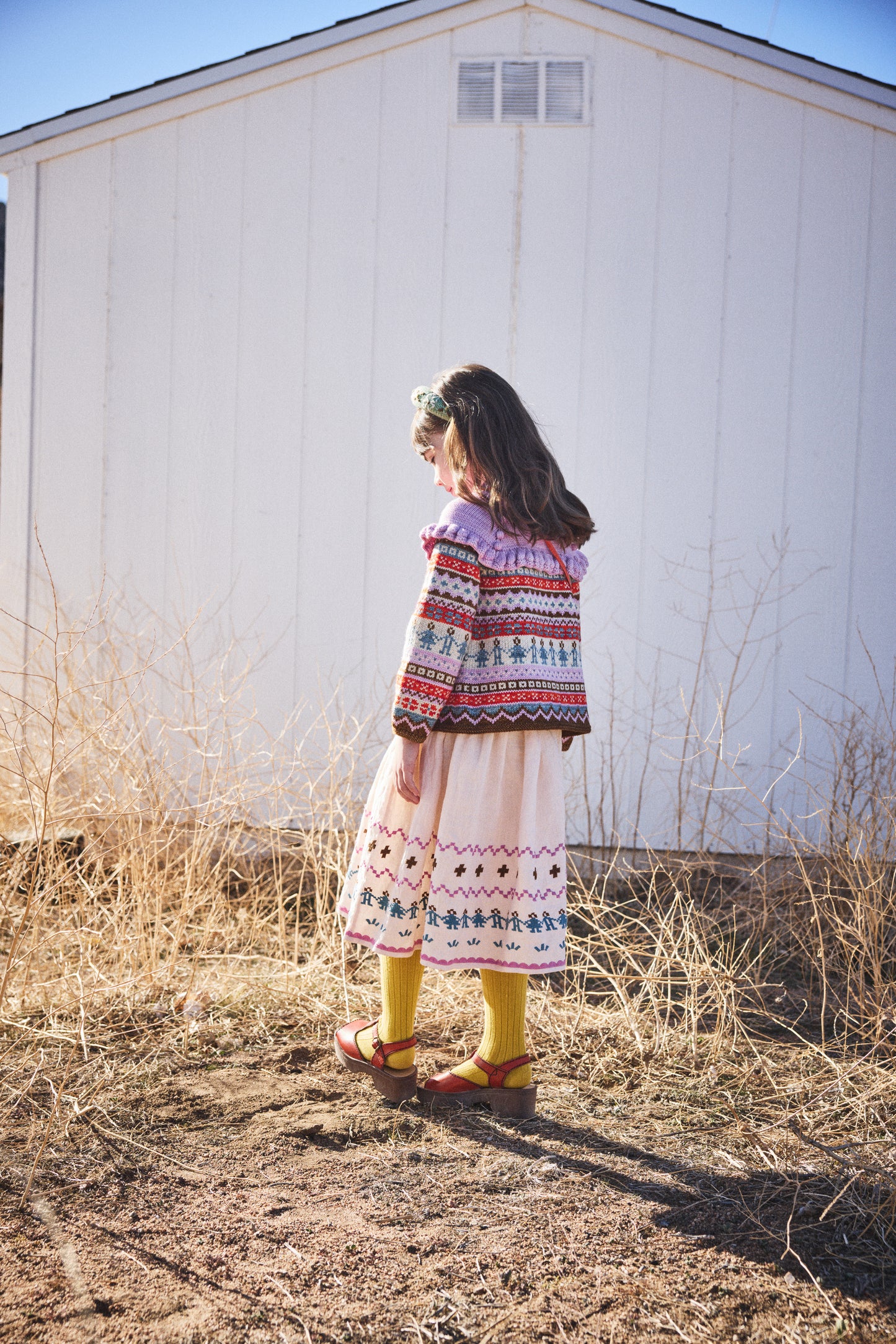Kinfolk Ruffle Cardigan
