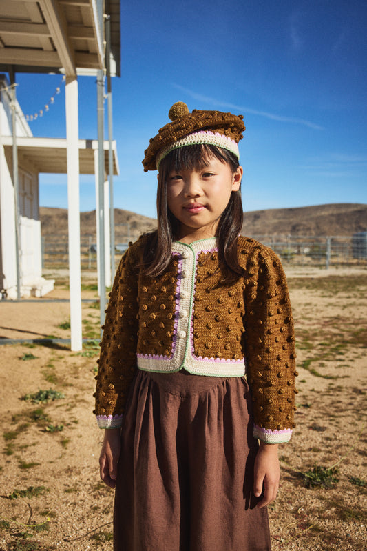 Posy Popcorn Cardigan