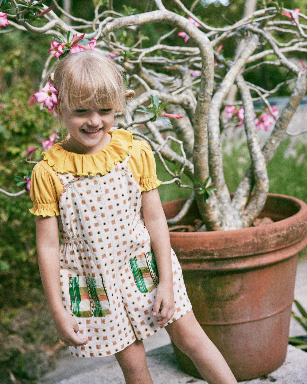 Balloon Sleeve Paloma Tee - Misha & Puff 