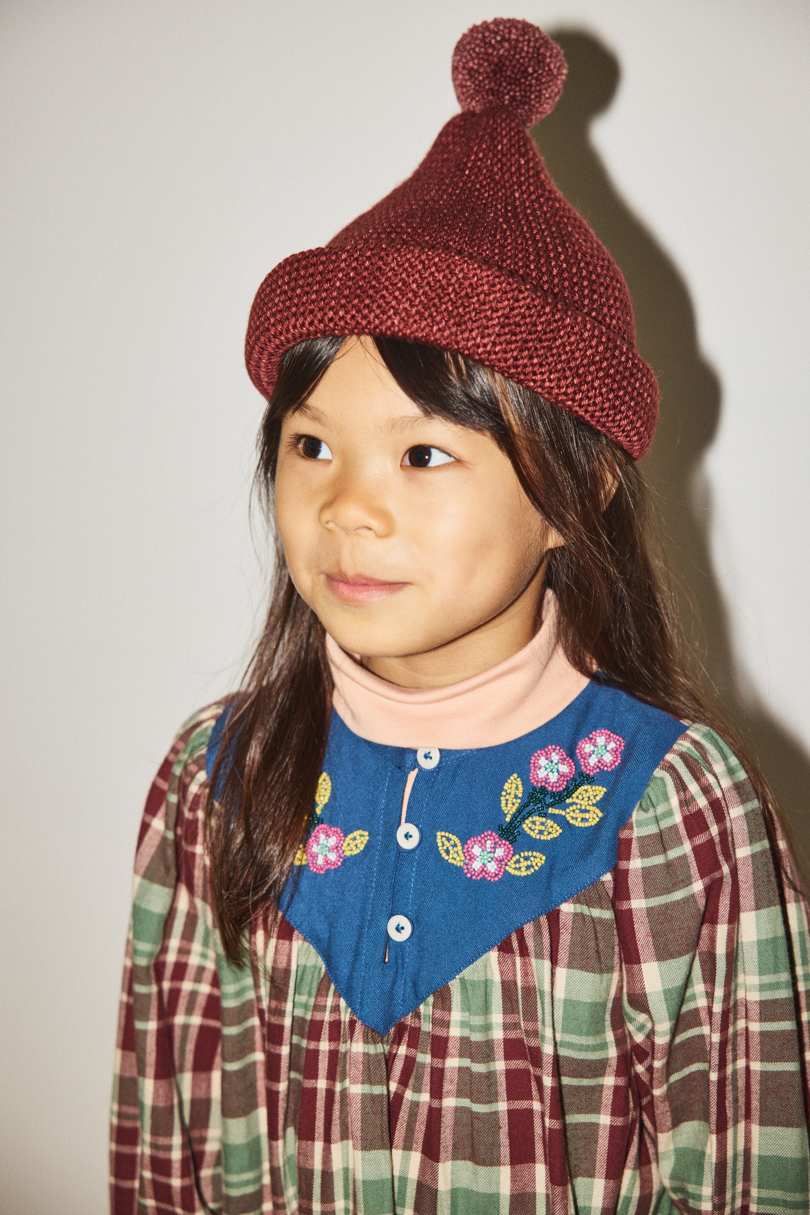 Garter Hat – Misha & Puff