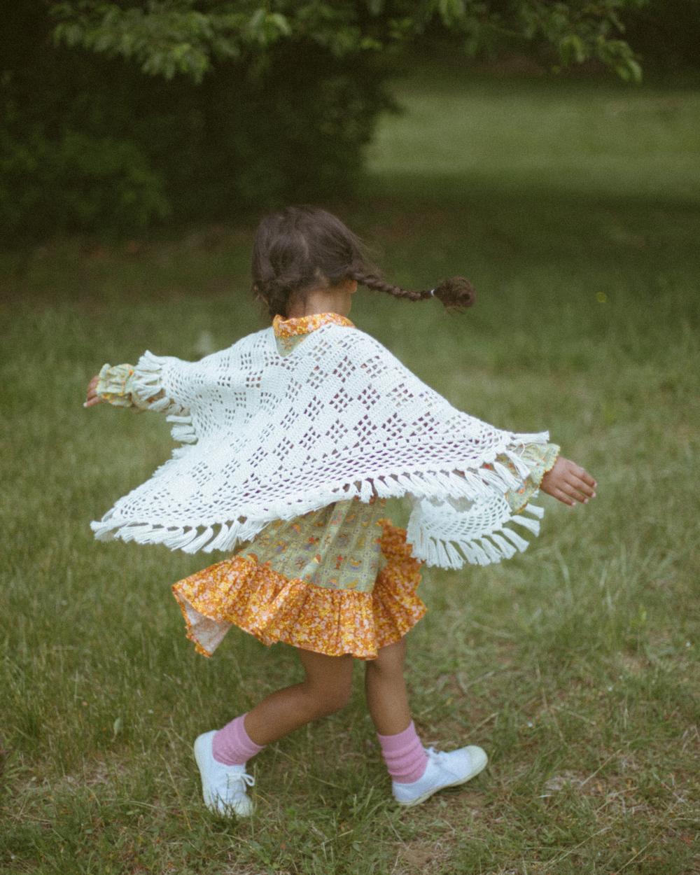 Lattice Crochet Poncho