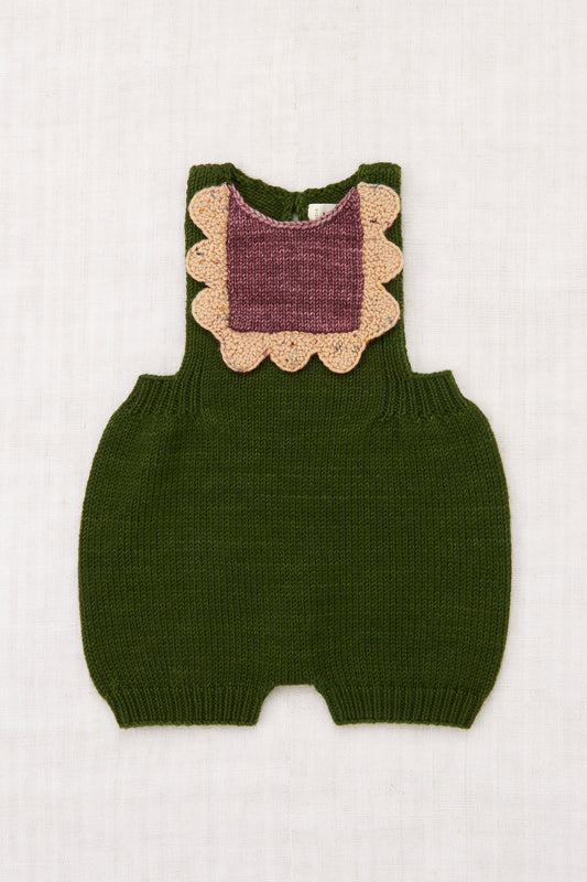 Baby Scallop Bib Romper