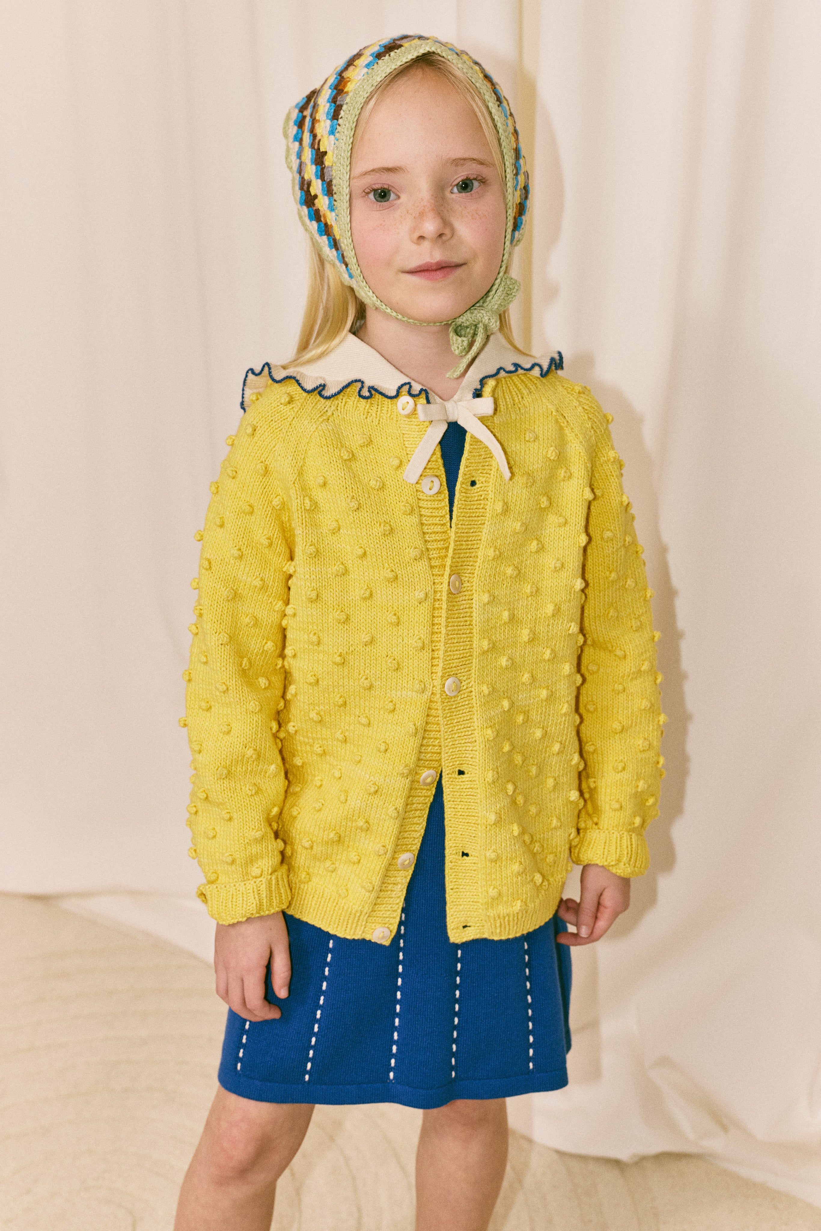 Popcorn Cardigan – Misha & Puff