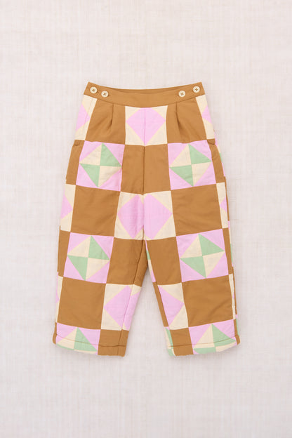 Tammy Quilted Patchwork Trousers