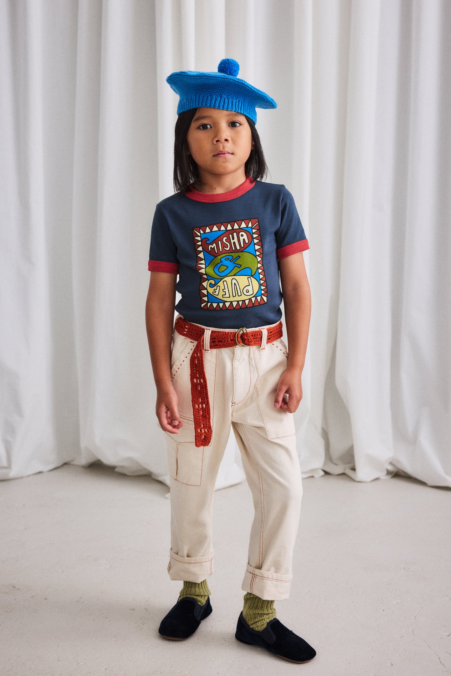 Groovy Paisley Ringer Tee