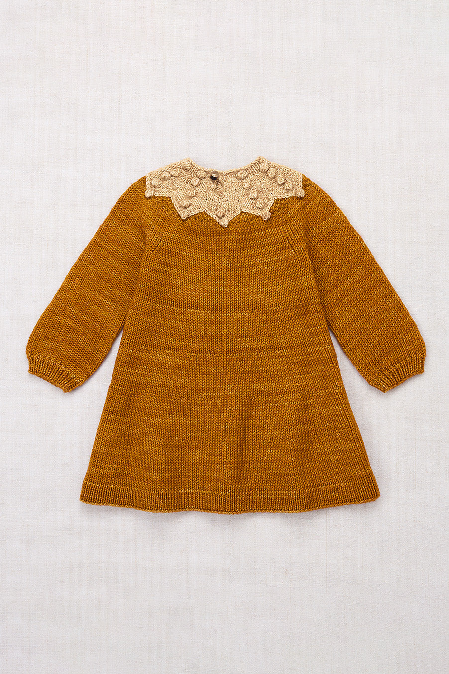 Placed Popcorn Dress