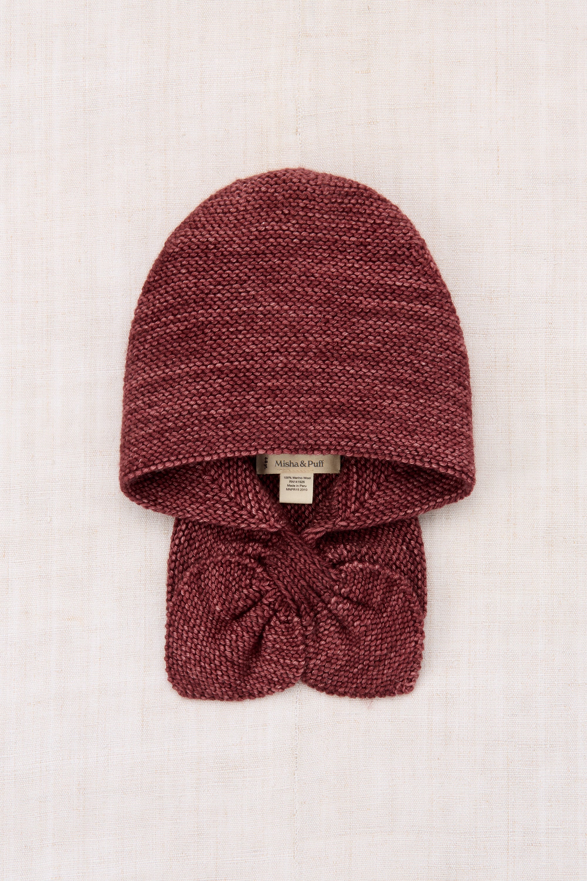 キッズファッション小物 misha and puff sledding hood 2-4y