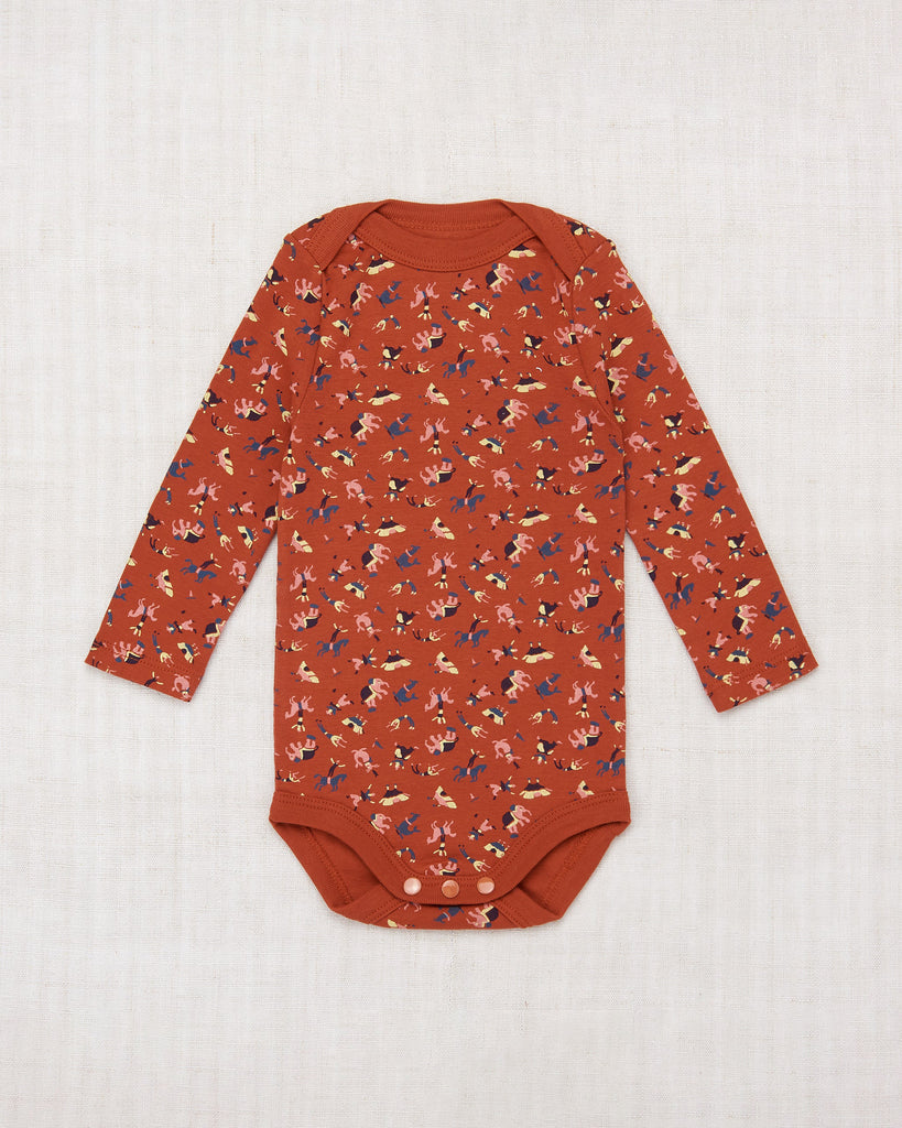 Layette Pima Lap Onesie - Misha & Puff