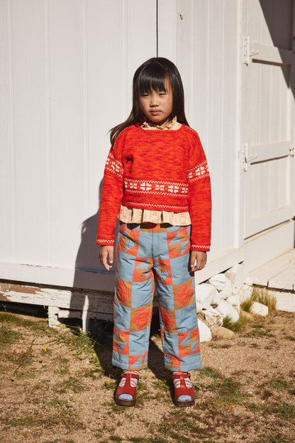 Tammy Quilted Patchwork Trousers