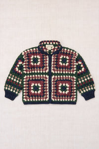 Crochet Big Square Jacket