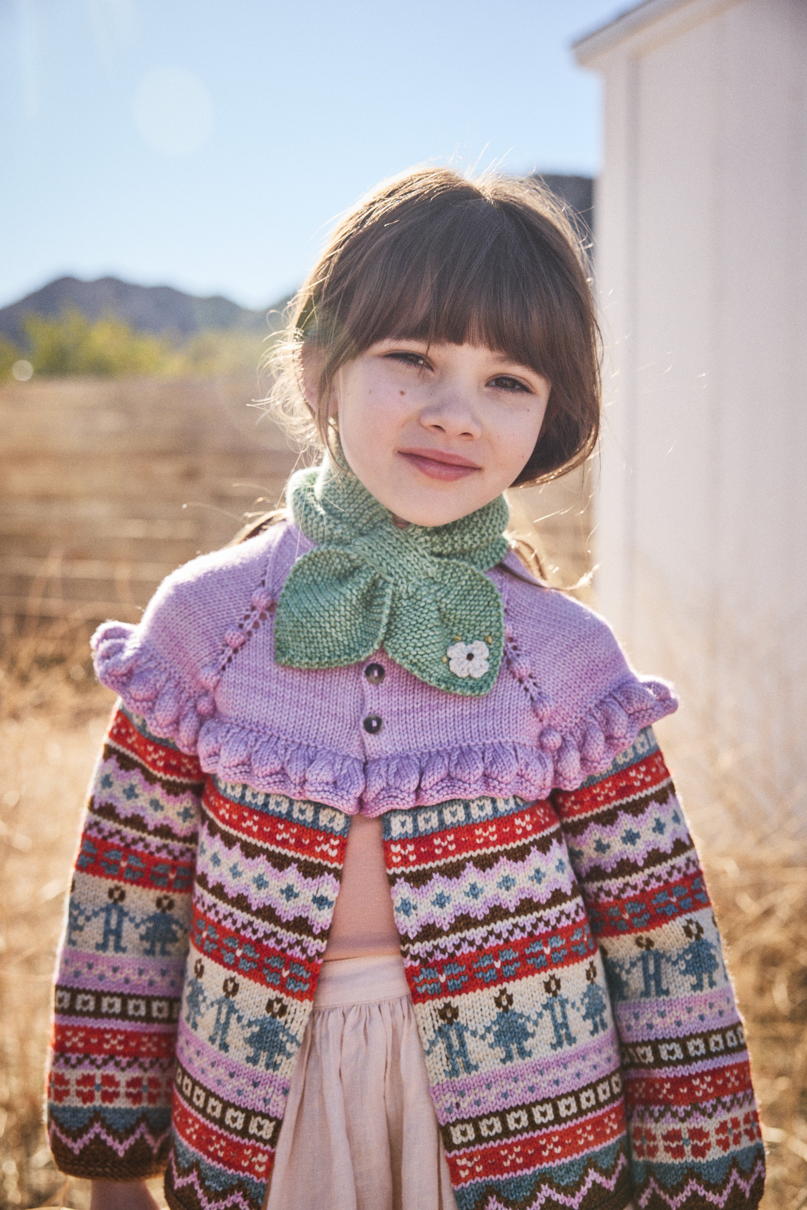 Floret Sledding Scarf – Misha & Puff