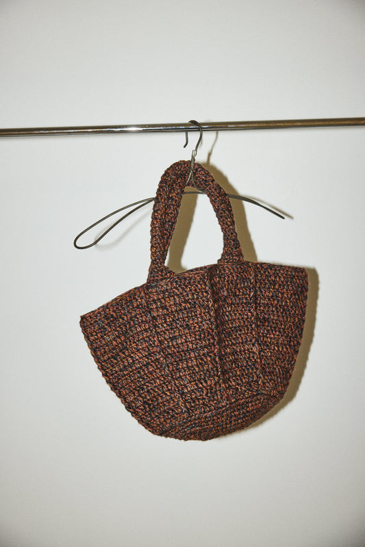 Crochet Basket Bag