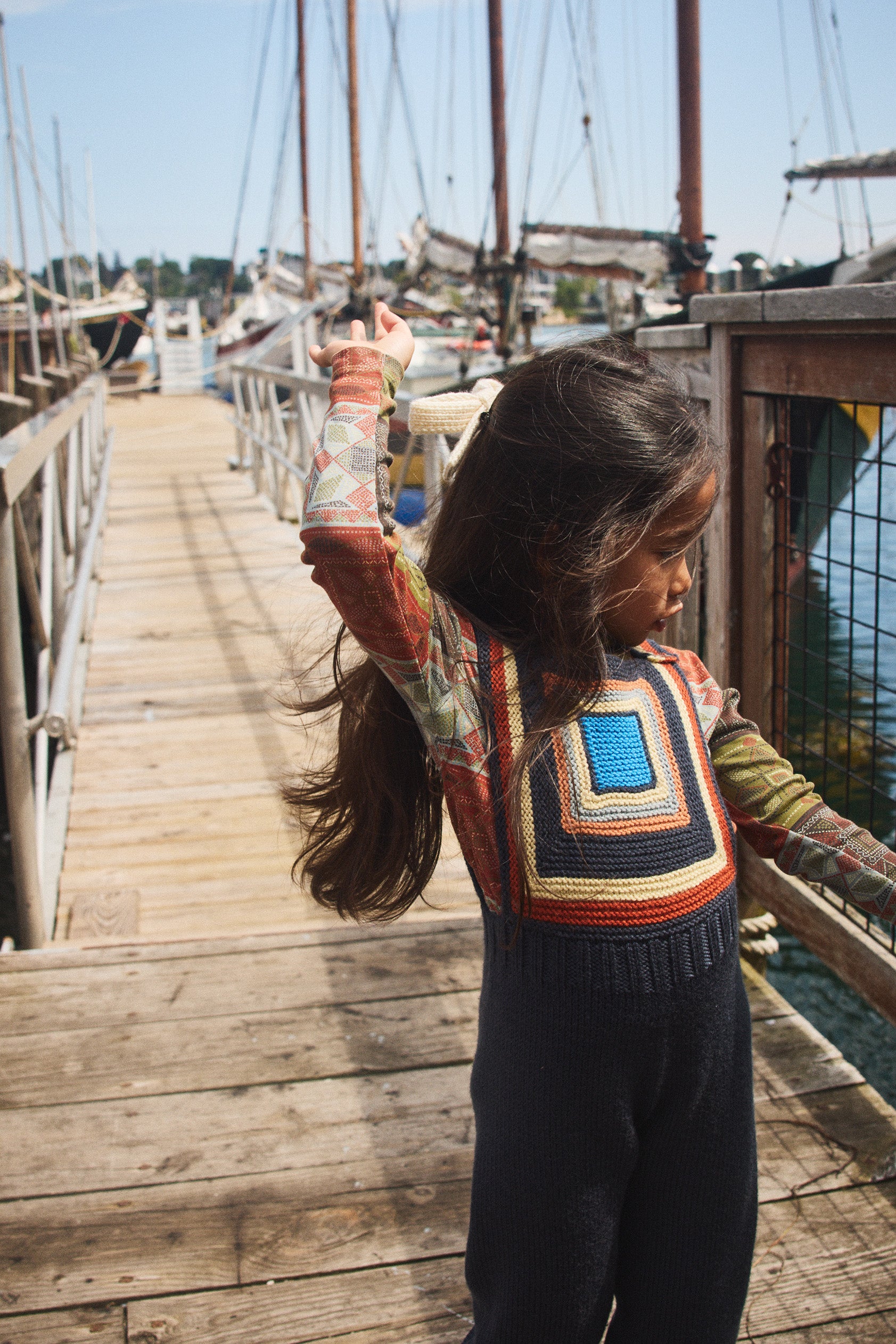 Log Cabin Overall – Misha & Puff