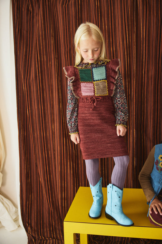 Ladder Square Pinafore