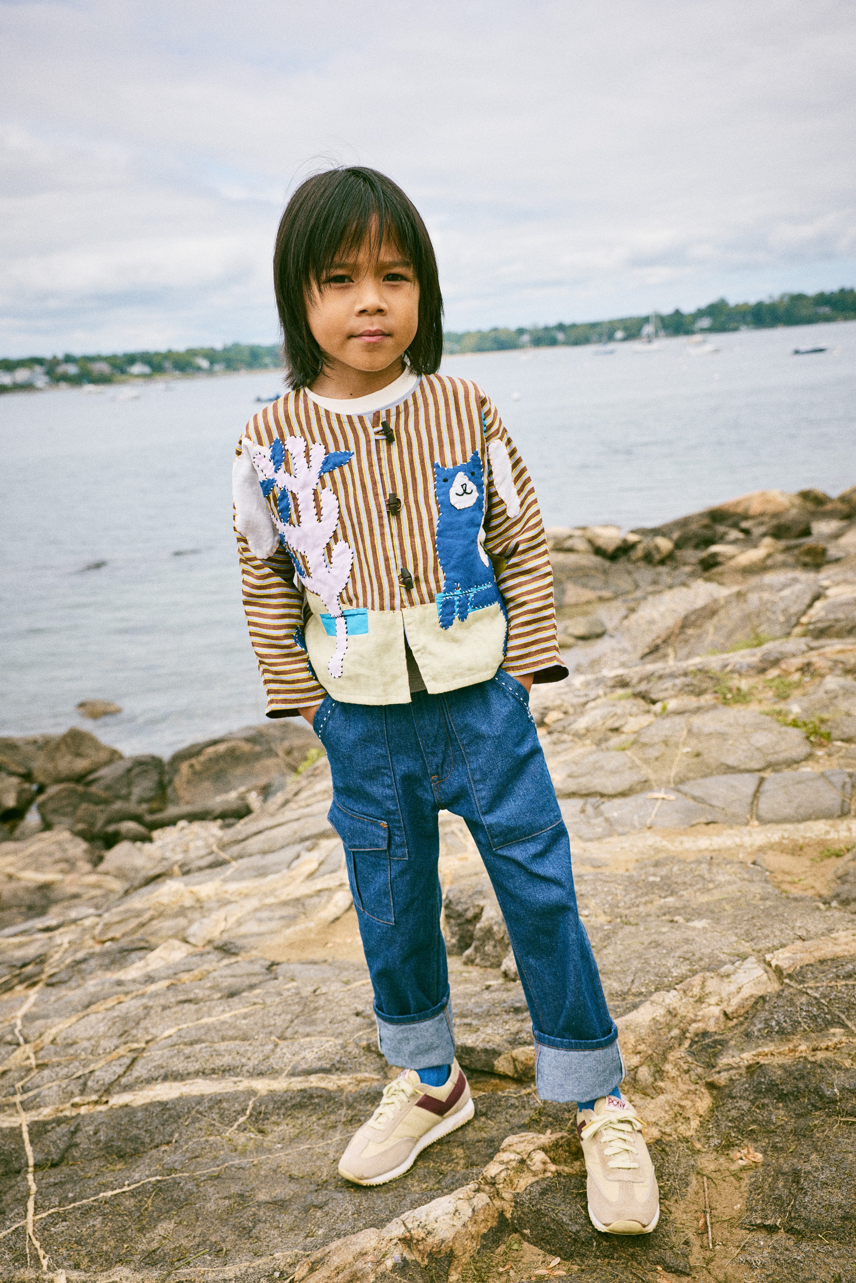 Misha&Puff Utility Jean 4Y ボトムス・スパッツ Misha&Puff Utility