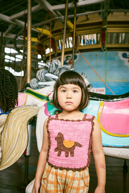 Crochet Horse Top