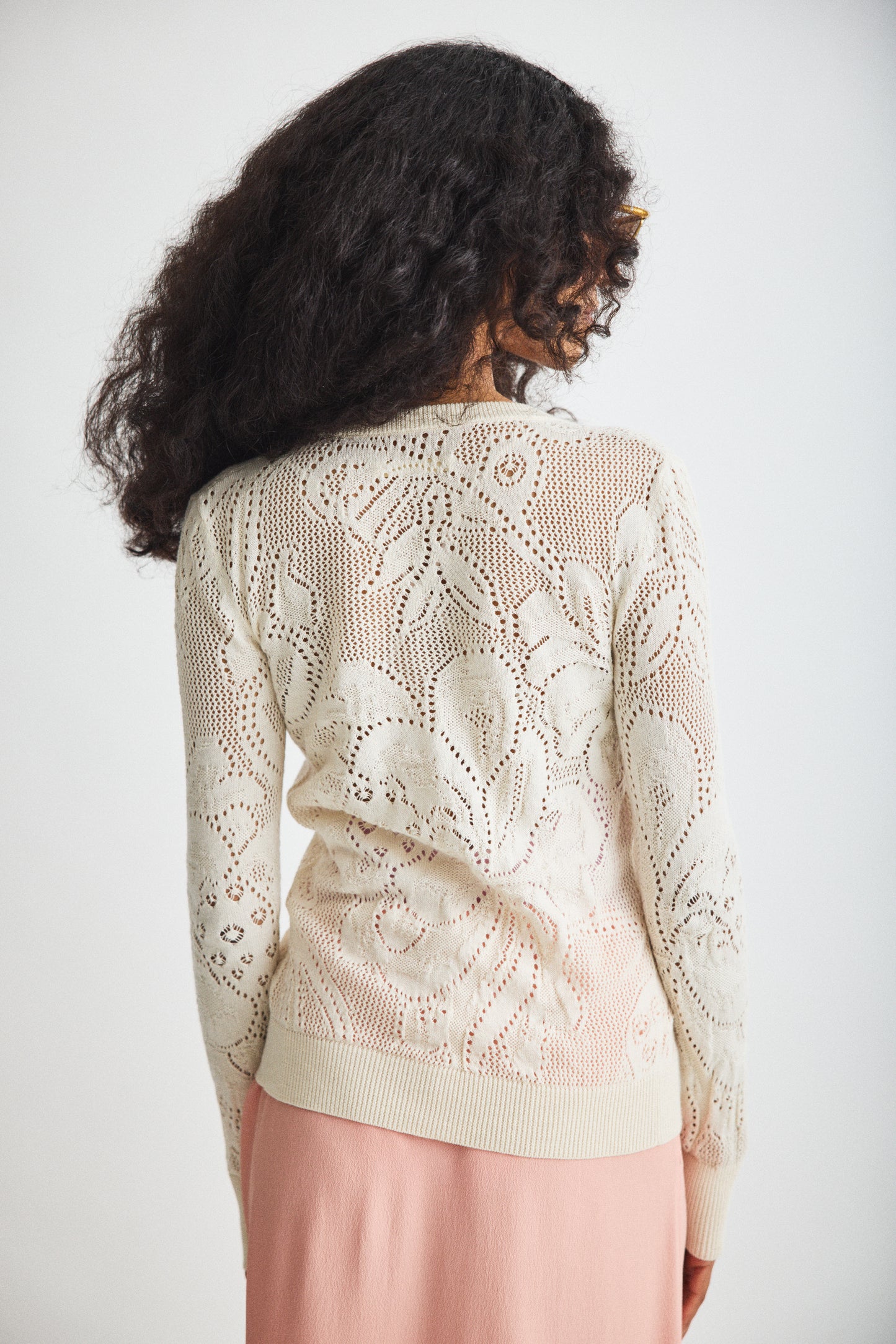 Lace Vignette Cardigan