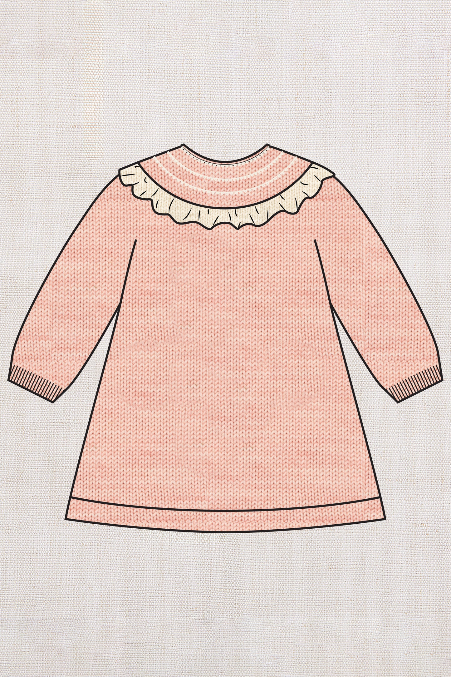 String of Bobbles Dress