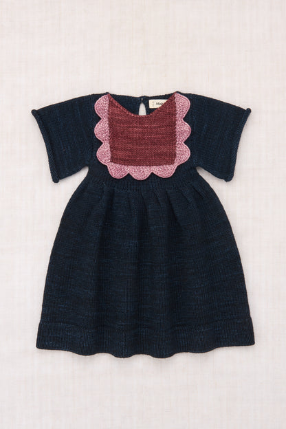 Baby Scallop Bib Dress
