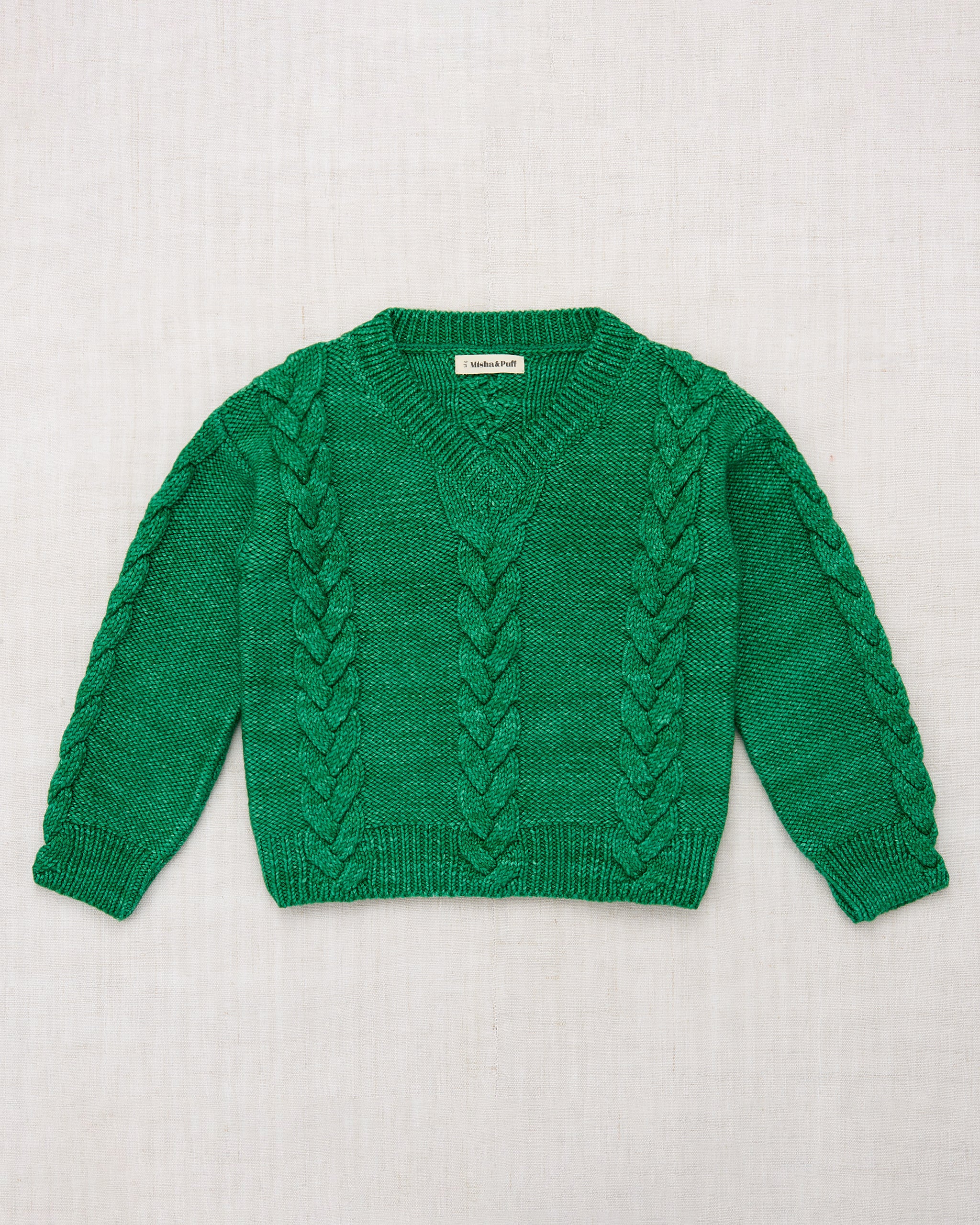 Braided Sweater - Misha & Puff