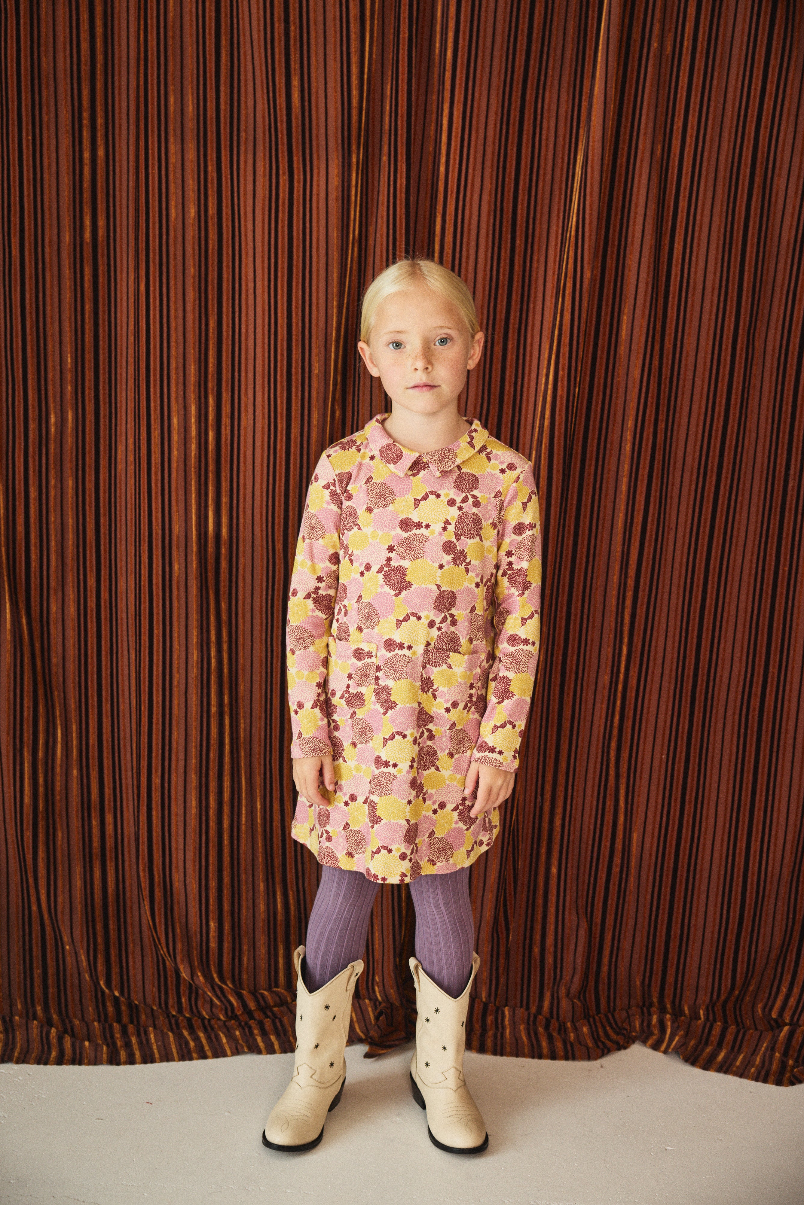 misha&puff 花鉄　6y Twiggy Dress – Misha & Puff
