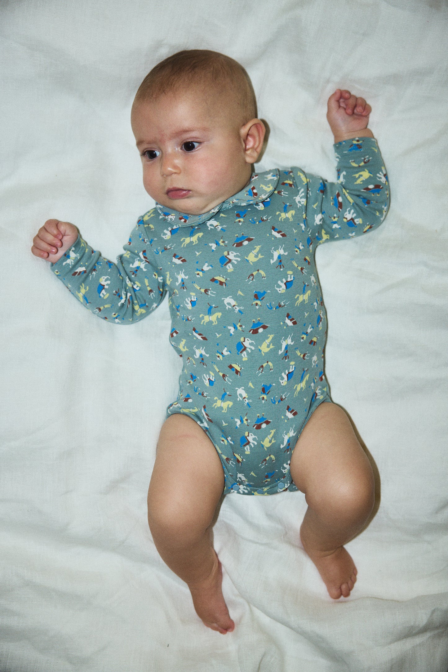 Baby Petit Collar Onesie