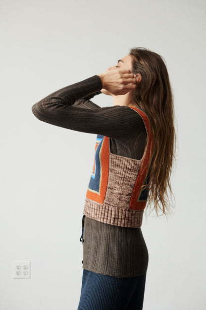 Log Cabin Vest