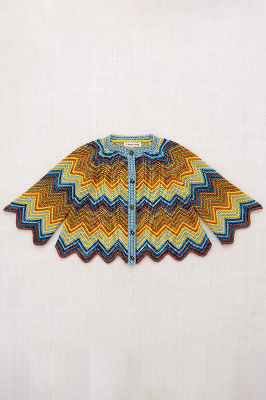 Parlor Chevron Cardigan