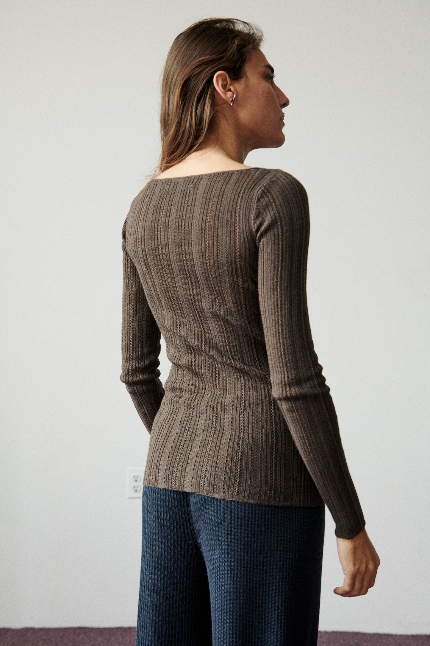 Fluted Lace Sinead Top