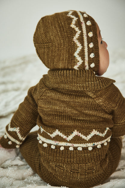 Baby Zig Zag Bonnet