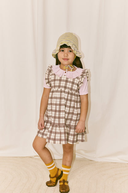 Ruffle Sleeve Dress