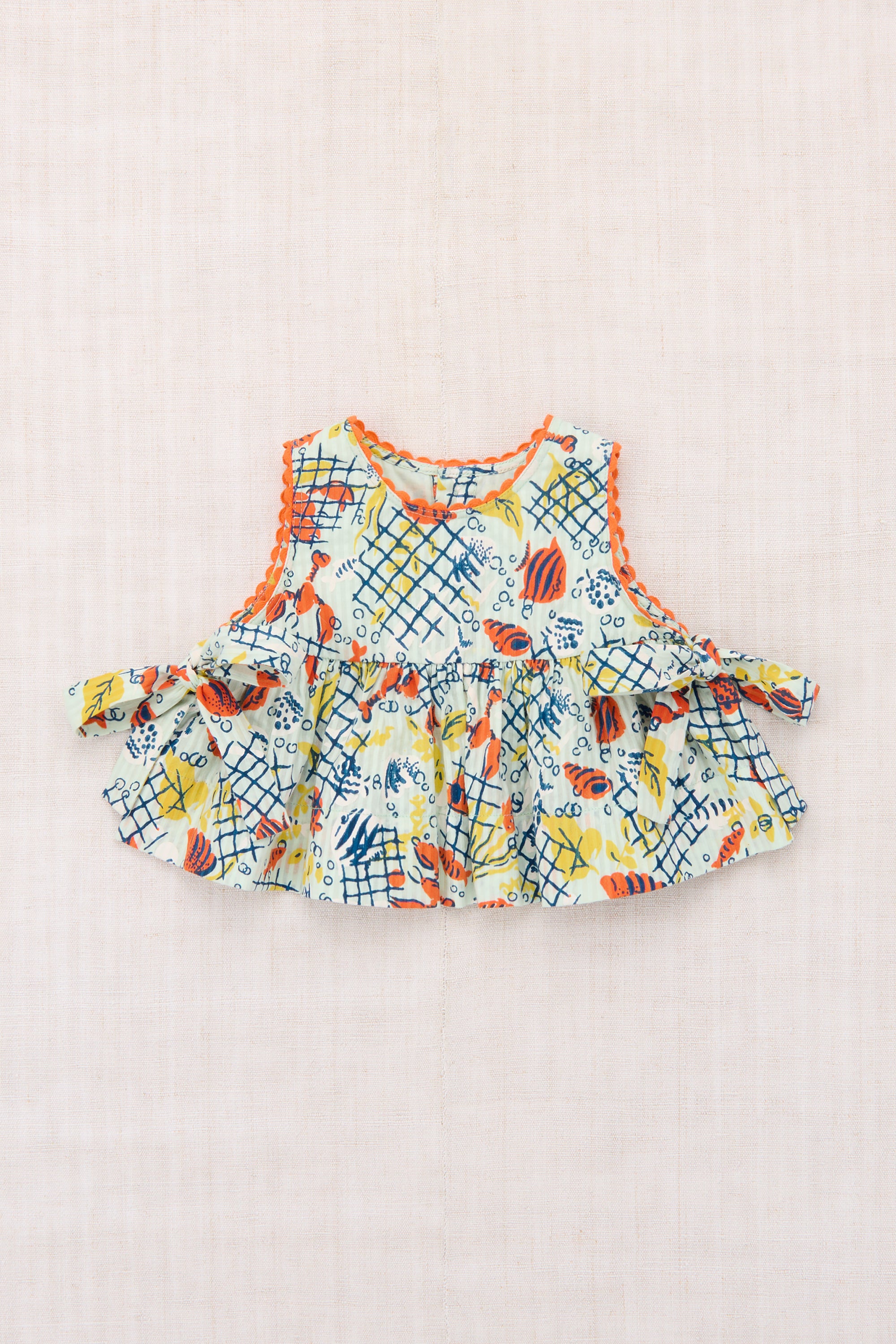 トップス misha and puff Mini Floral Baby Shirts & Tops | Misha & Puff