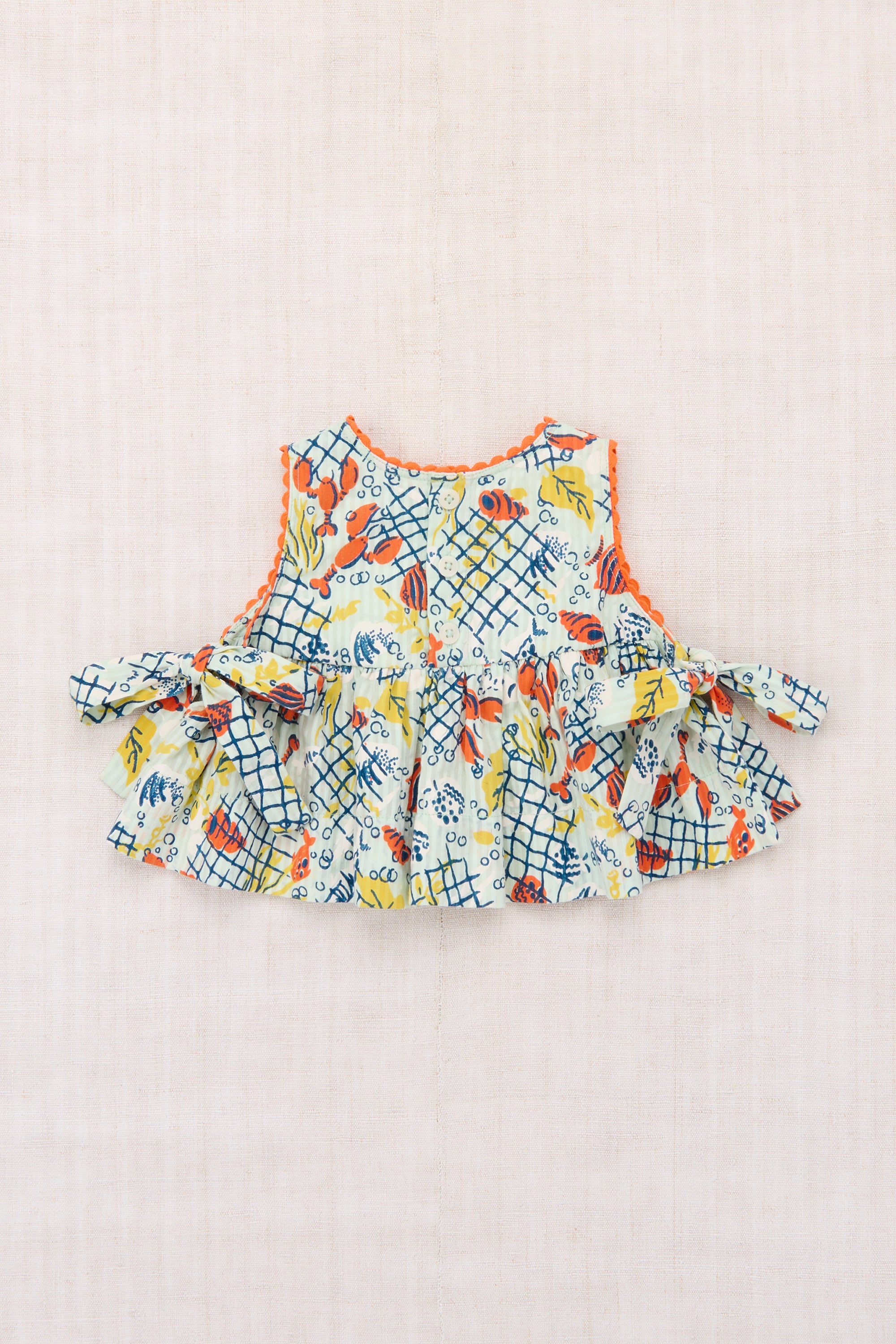Baby Seersucker Lottie Top – Misha & Puff Baby Seersucker Lottie Top – Misha & Puff