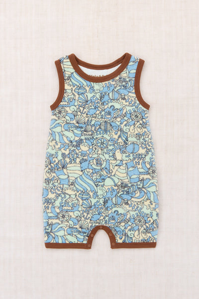 り*ぃ様 misha and puff Early Bird submarine Baby Tank Romper – Misha & Puff
