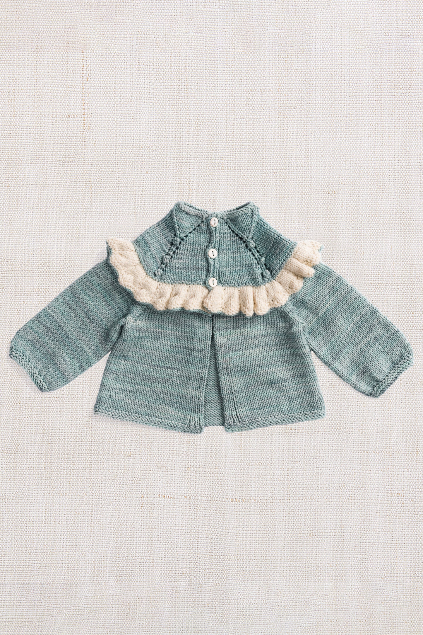 Ruffle Cardigan