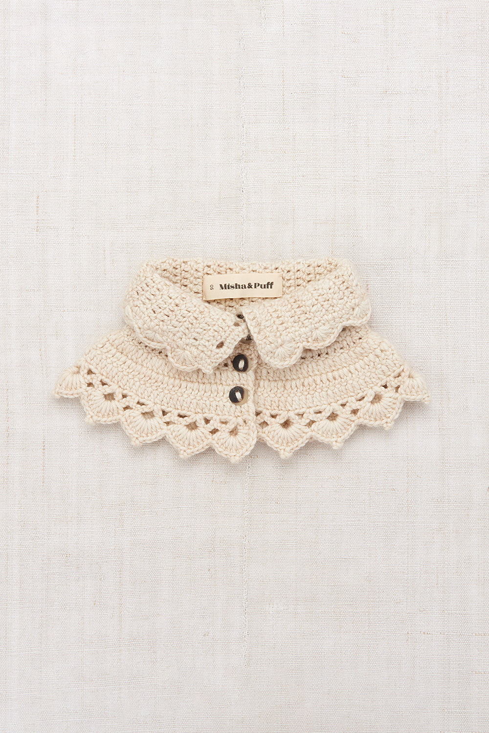 Crochet Button Collar