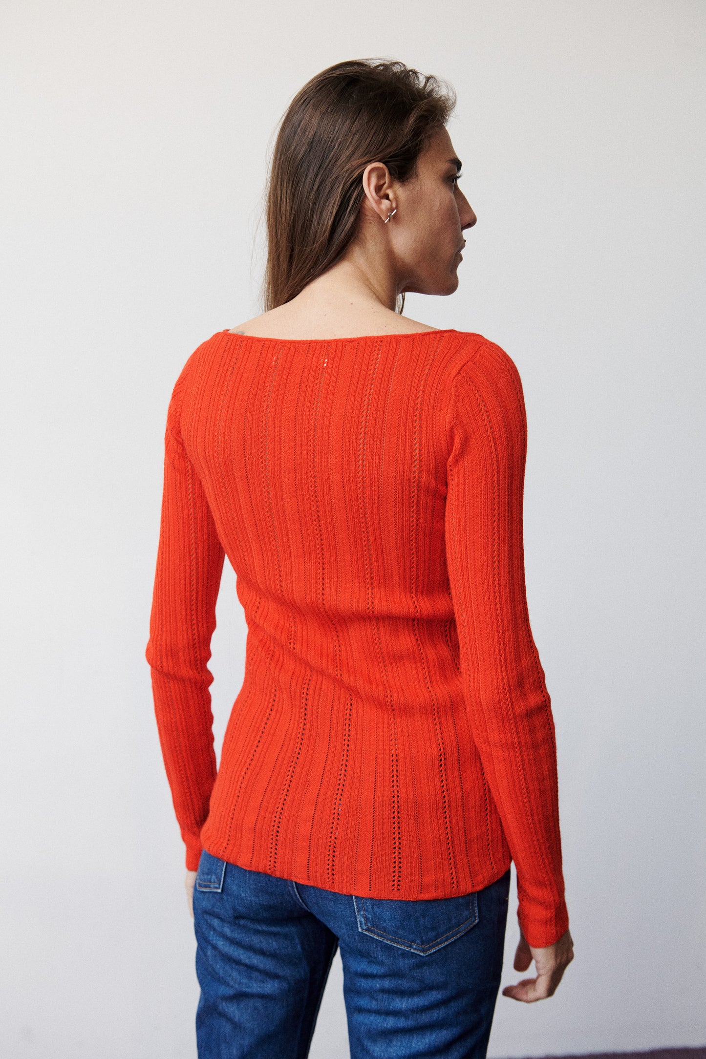 Fluted Lace Sinead Top