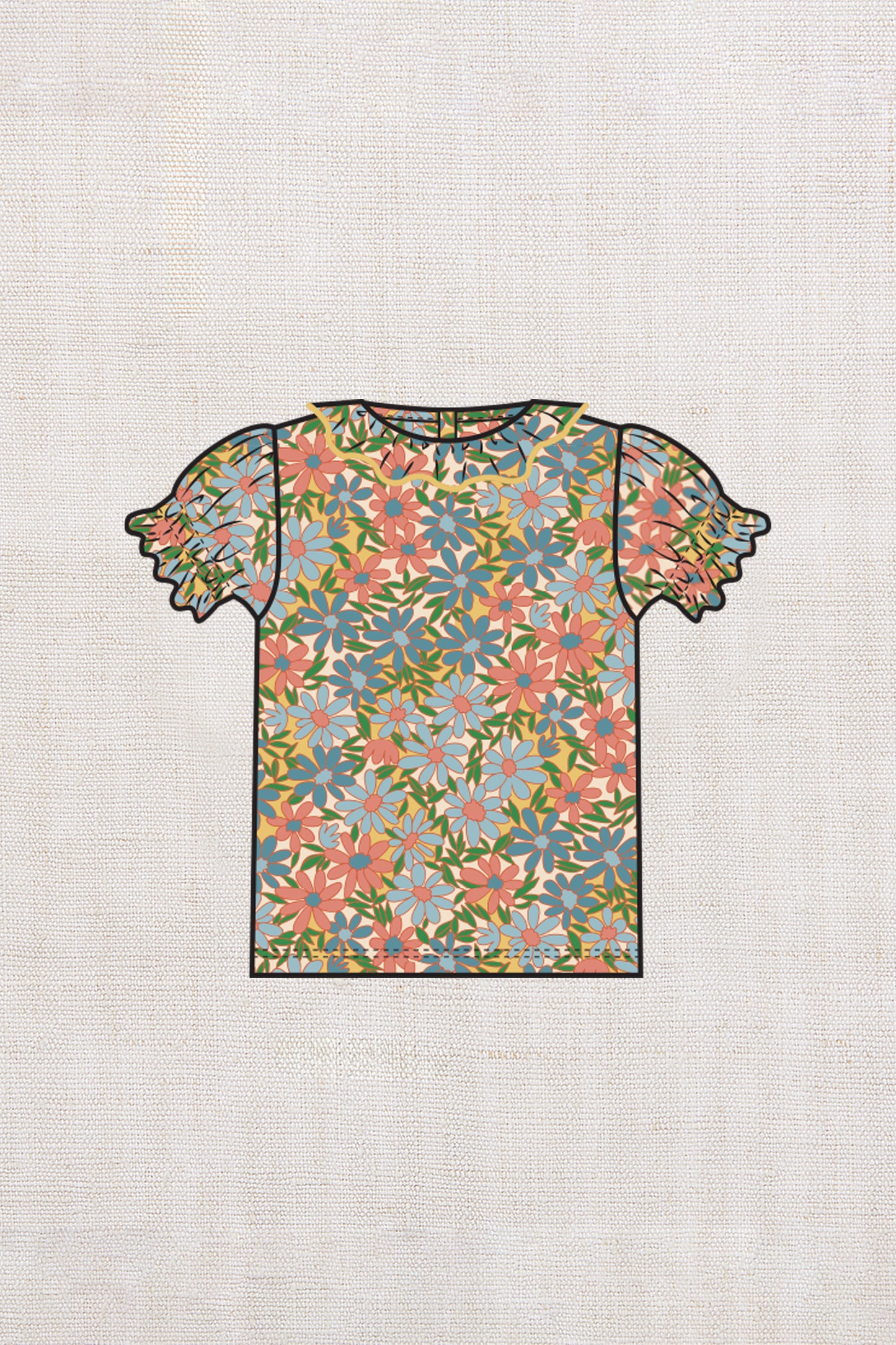 Balloon Sleeve Paloma Tee