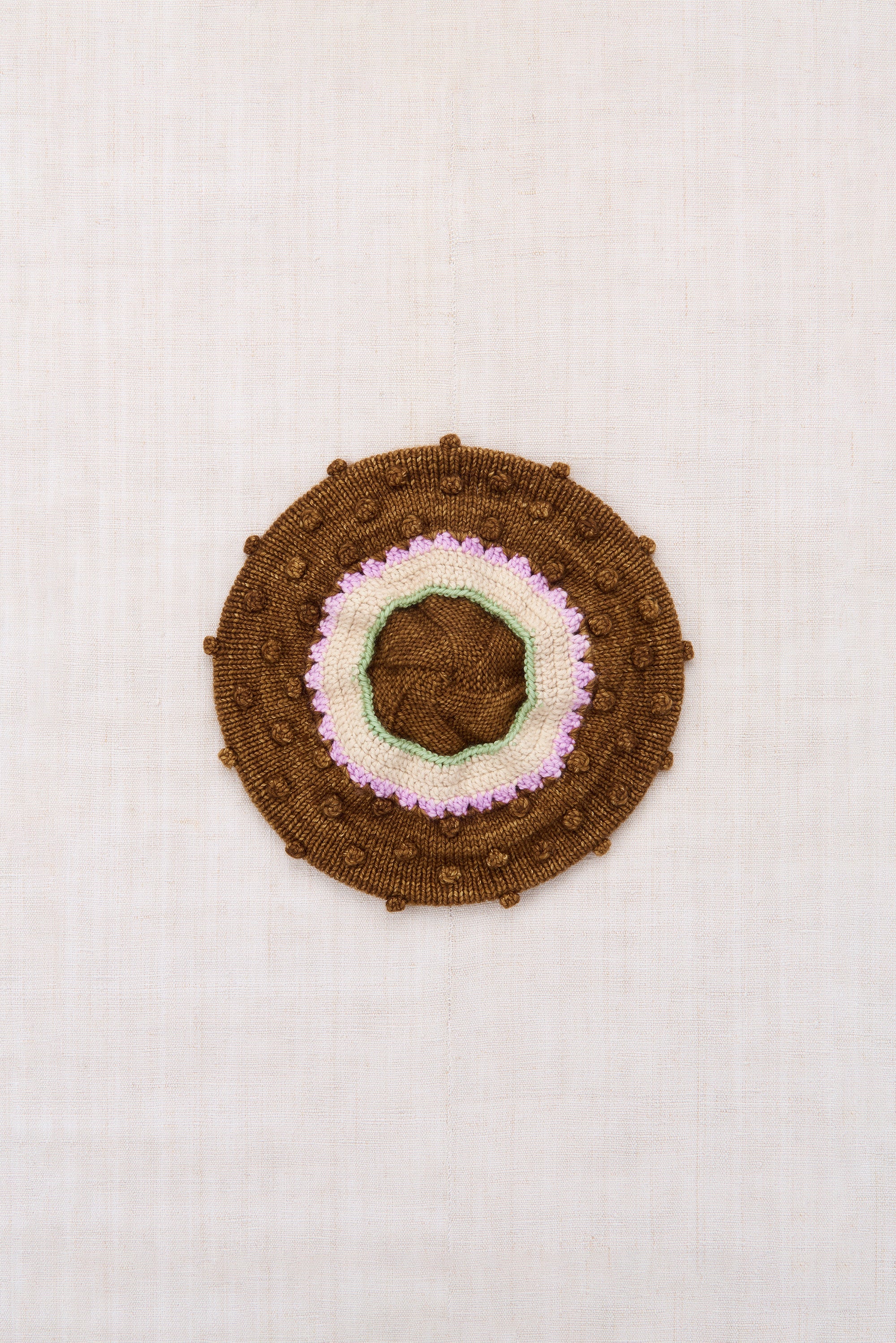 Cottage Popcorn Beret – Misha & Puff