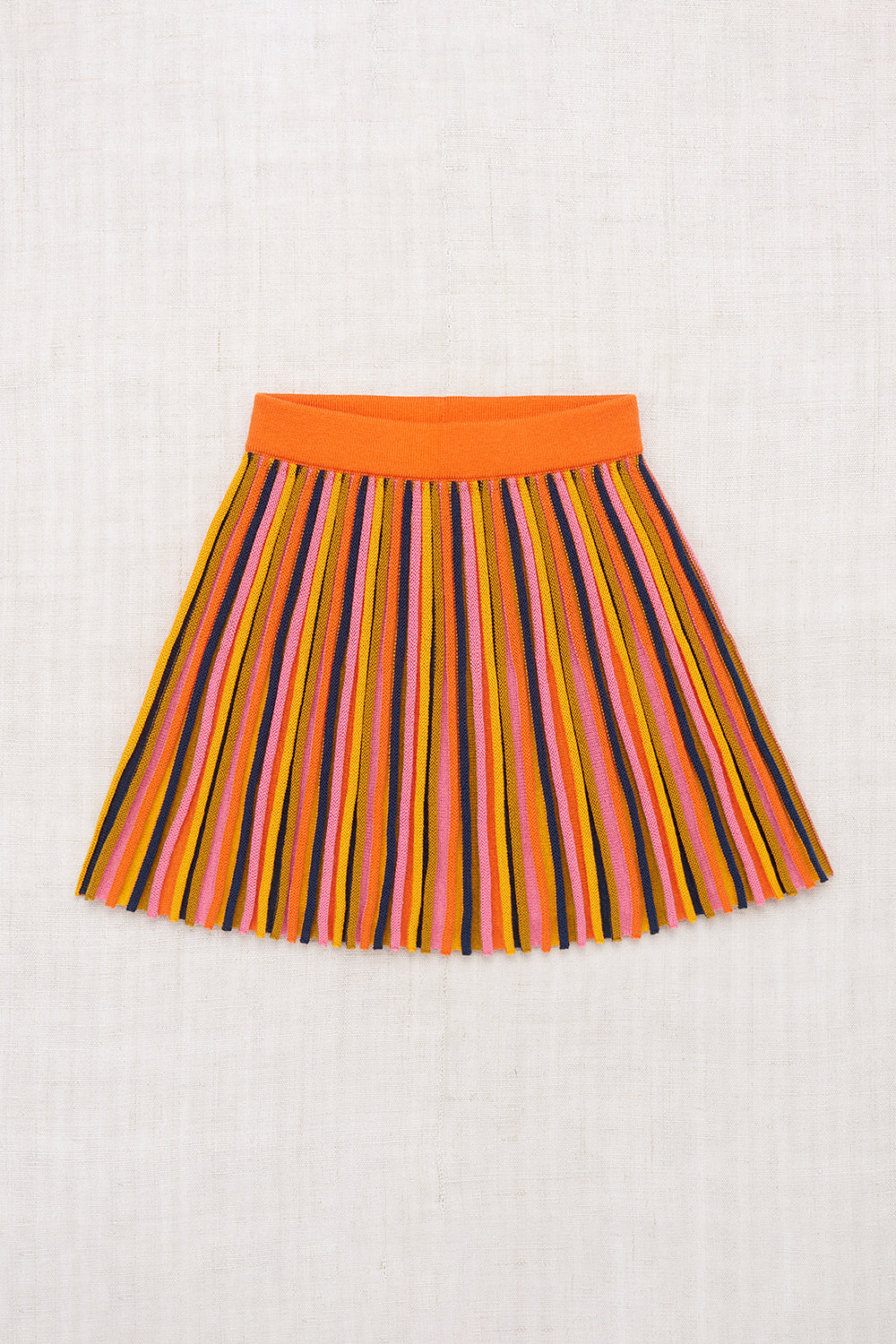 Candy Stripe Accordion Skirt