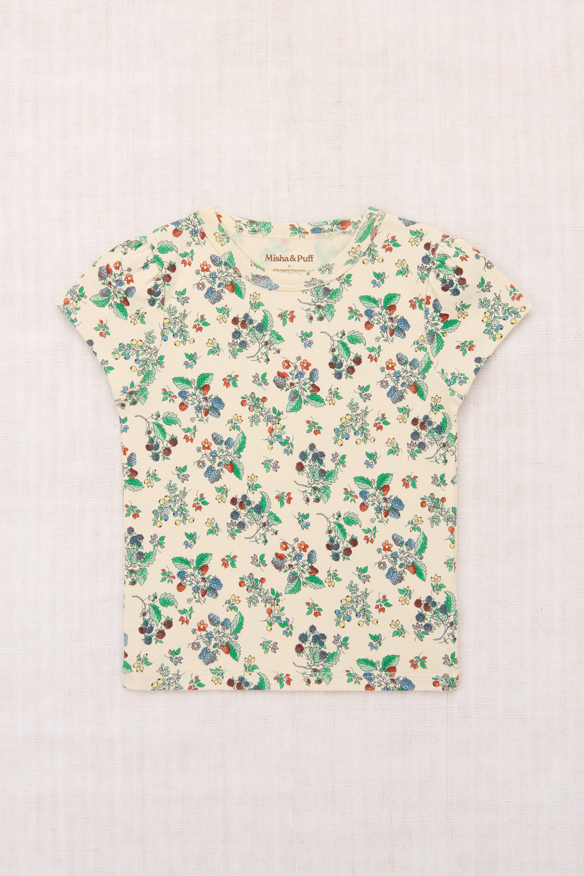 misha&puff Cap Sleeve Tee　4y Cap Sleeve Tee – Misha & Puff