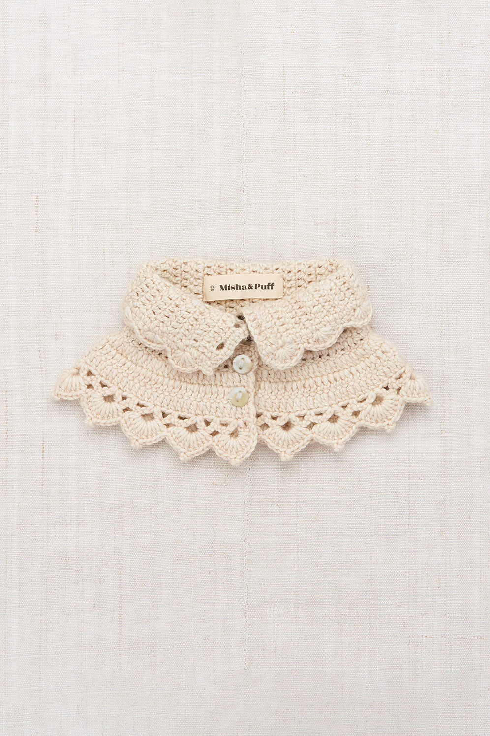 Crochet Button Collar