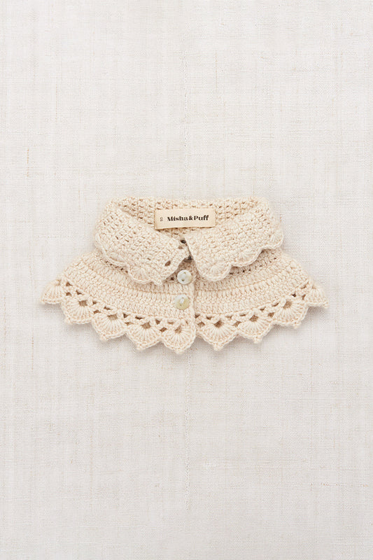 Crochet Button Collar