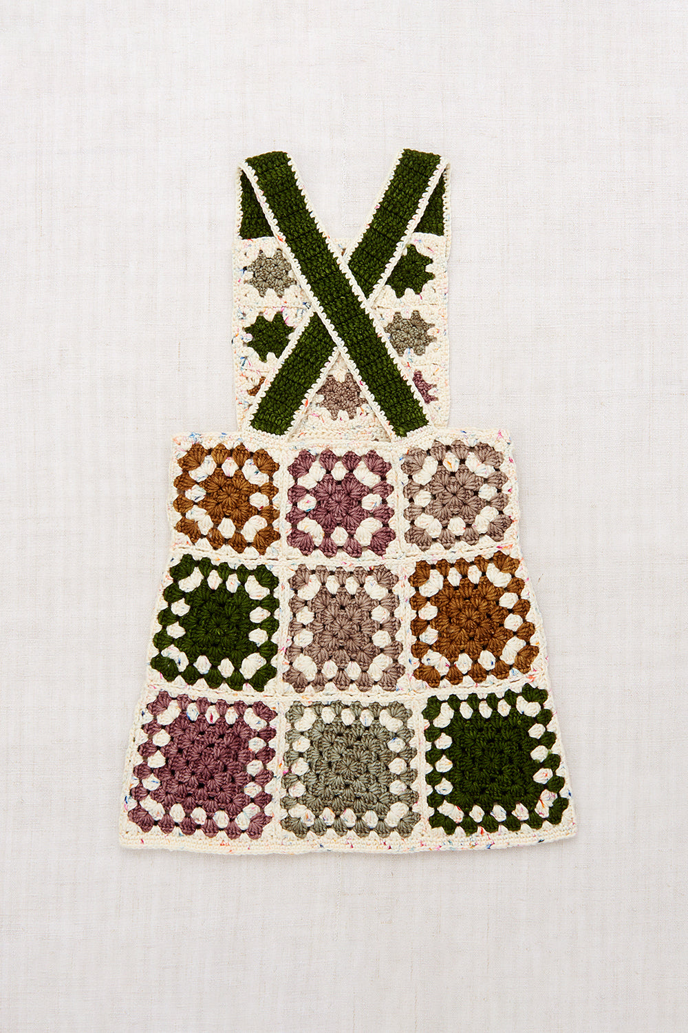 Crochet Square Pinafore