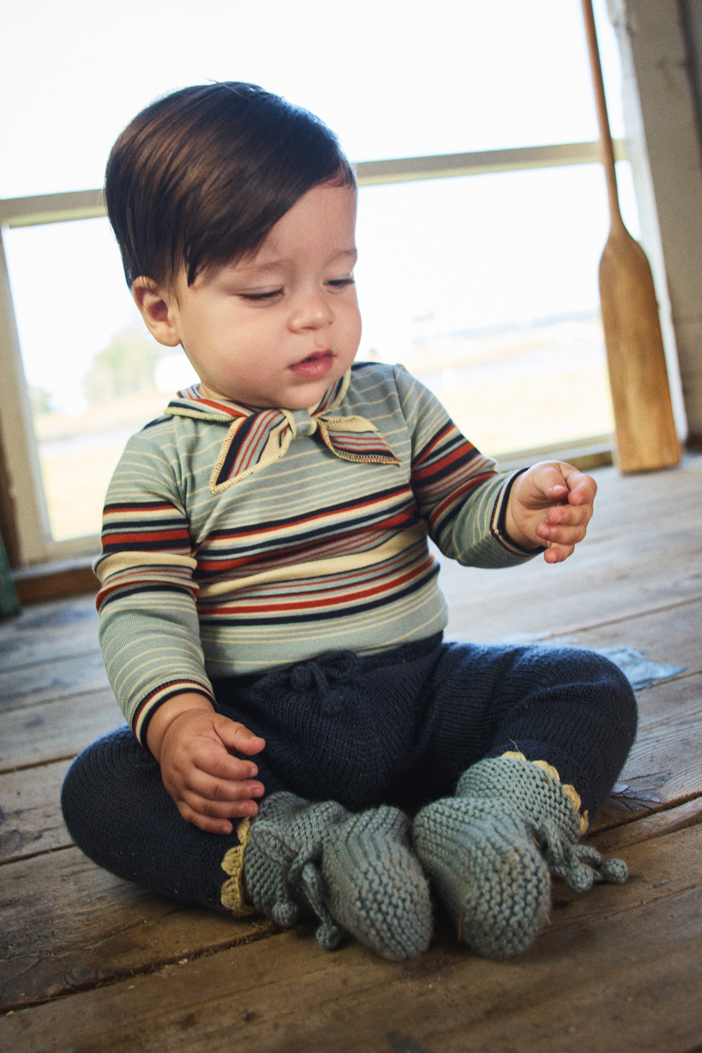 Baby Long Sleeve Scout Onesie