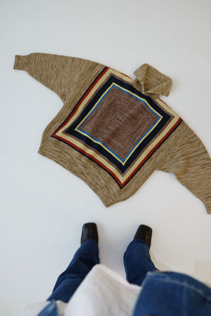 Log Cabin Sweater