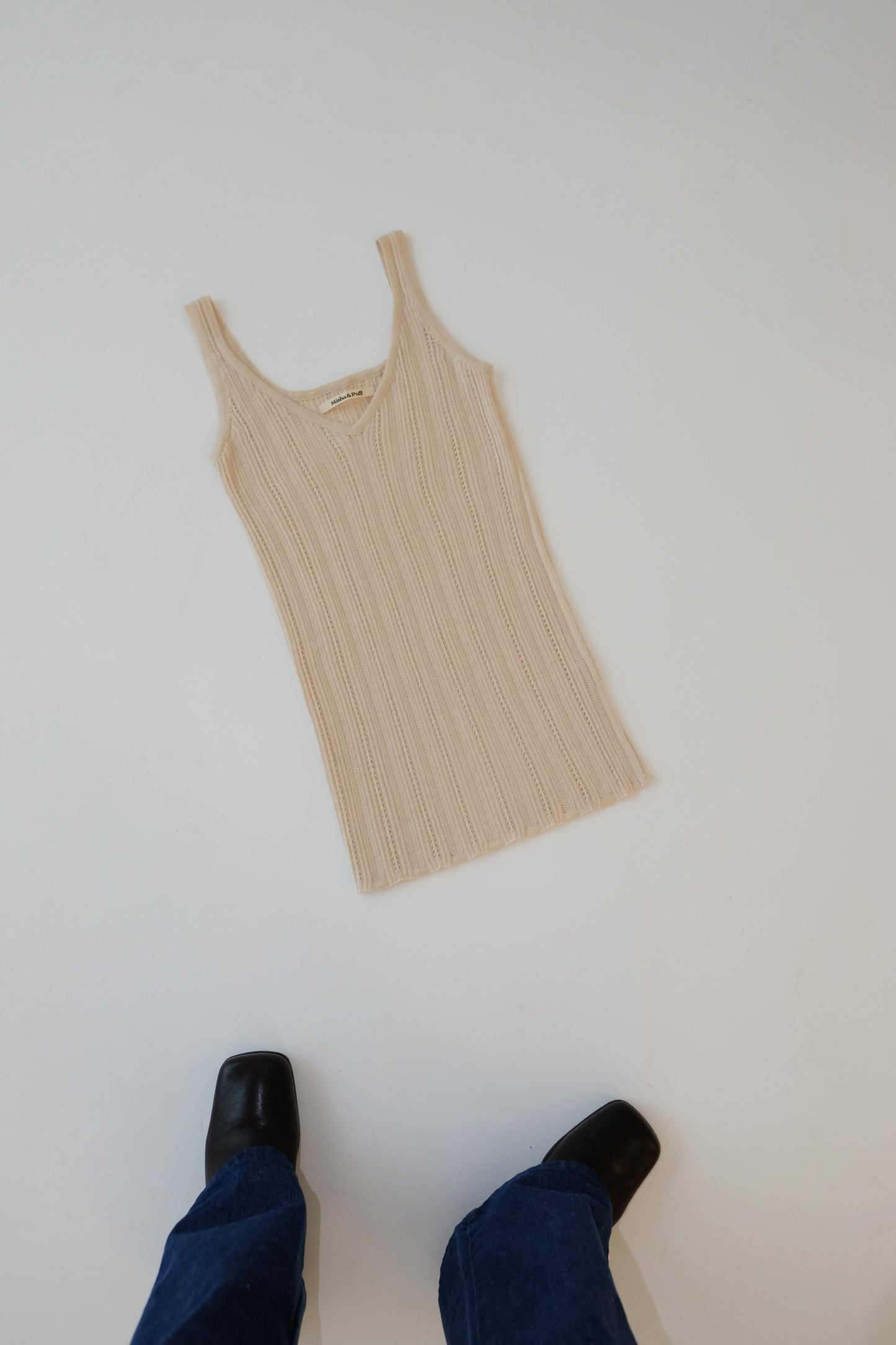 Fluted Lace Anjes Cami