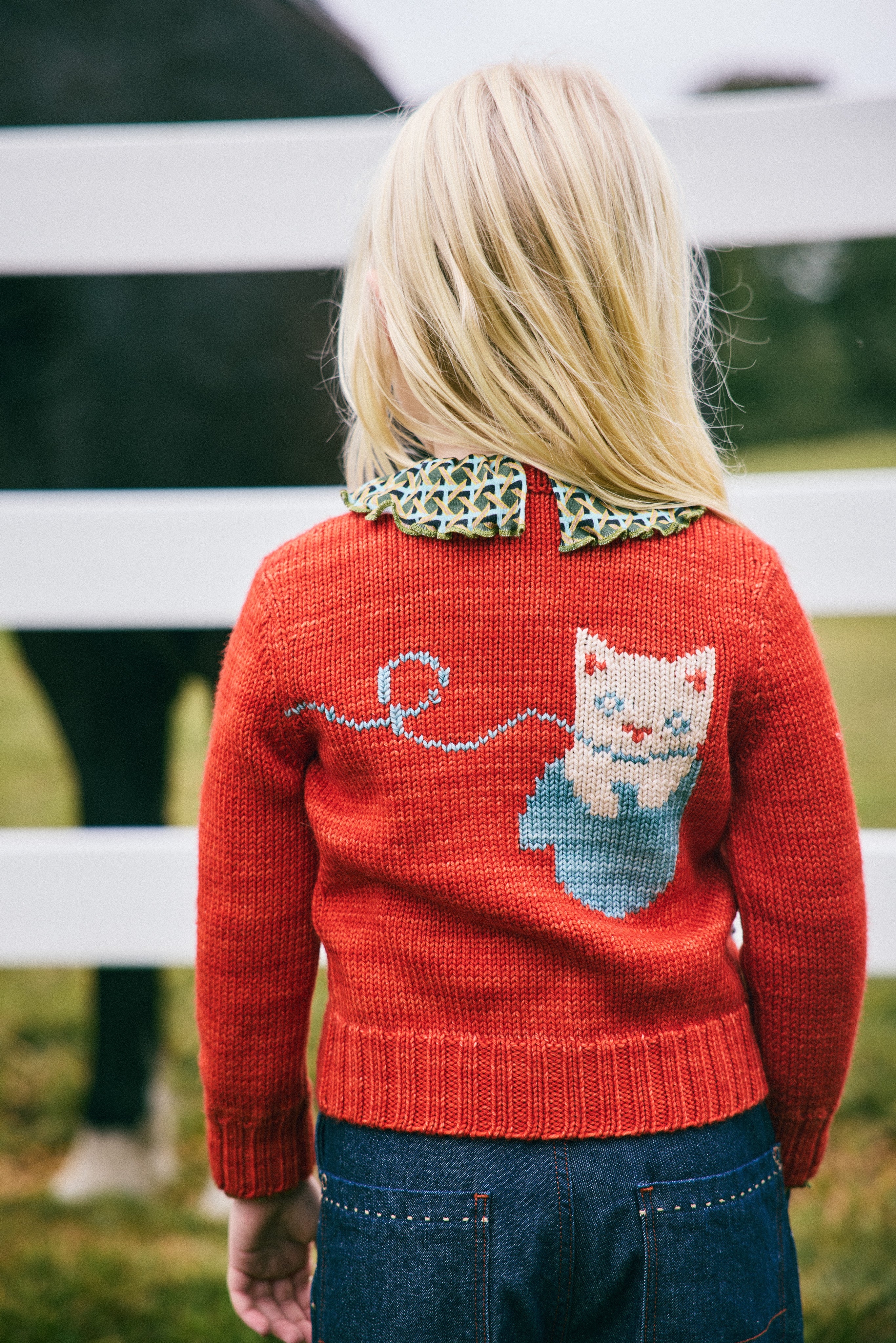 Three Little Kittens Cardigan – Misha & Puff