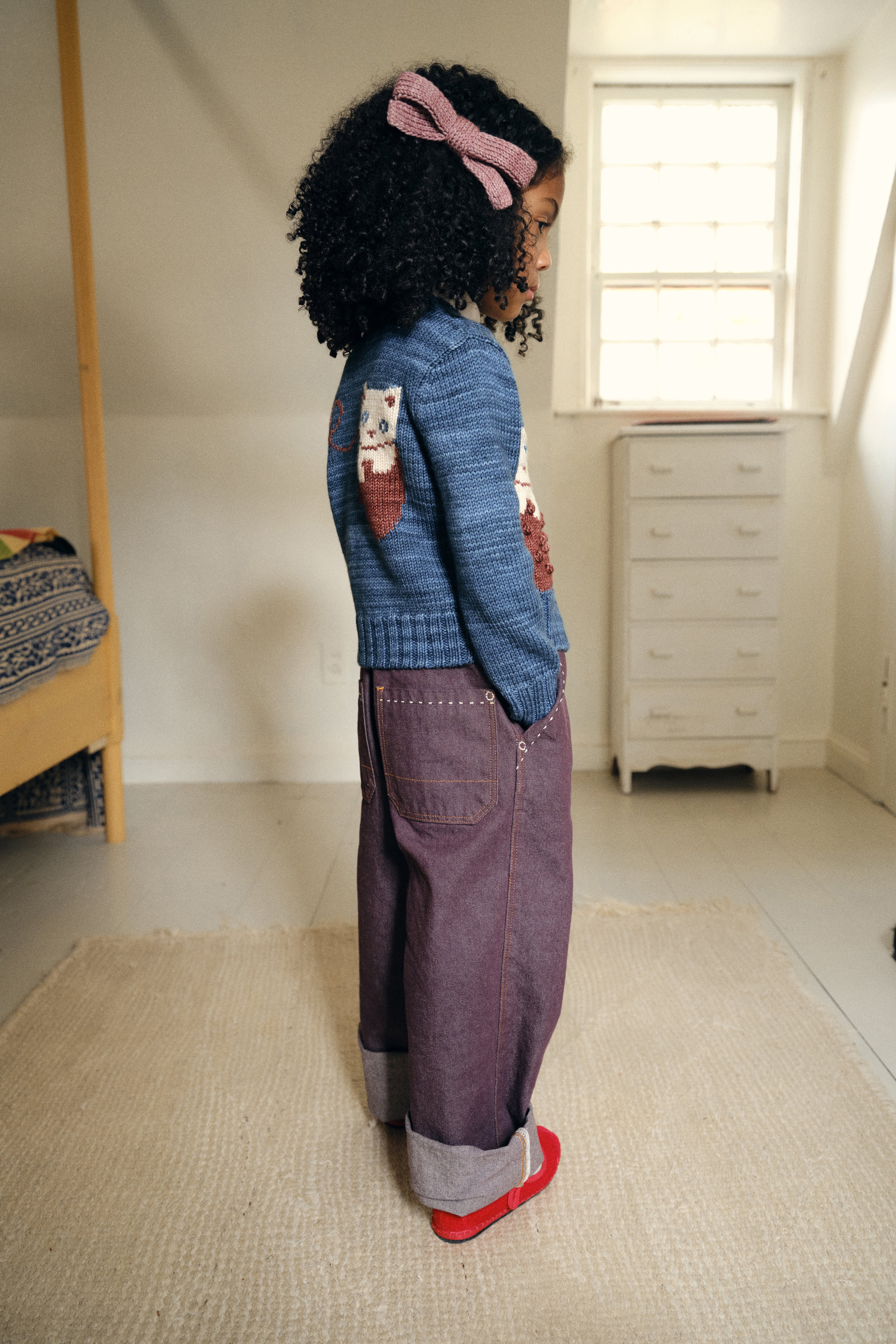 Three Little Kittens Cardigan – Misha & Puff